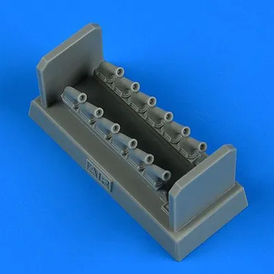Produktbild von Quickboost QB48931 - 1:48 P-51D Mustang exhaust for Airfix - Neu