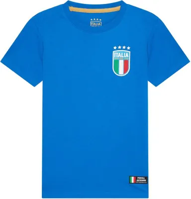 Zdjęcie produktu dla Koszulka męska z logo reprezentacji Włoch - rozmiar XXL - koszulka FIGC - Reprezentacja Włoch - Produkt oficjalny