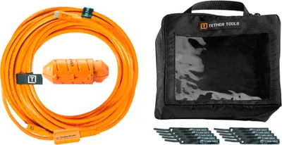 Produktbild von Tether Tools USB-C zu C-Kabel- system 9,40m orange