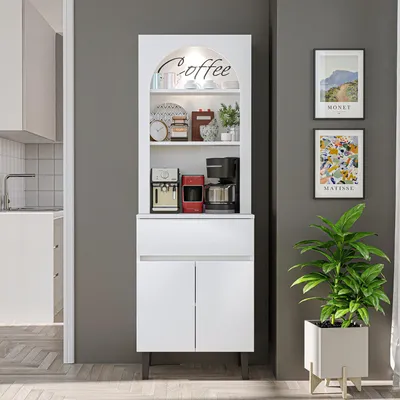 Produktbild von Roomart VENEDIK Küchenschrank 60 cm breit, Weiß