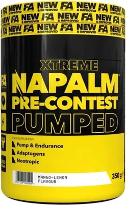 Produktbild von FA Nutrition Xtreme NAPALM Pre-contest Pumped - 350g Mango-Lemon