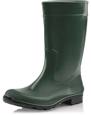 Produktbild von Ladeheid Damen Gummistiefel LA-967 (Flaschengrün/Schwarz, 42 EU)