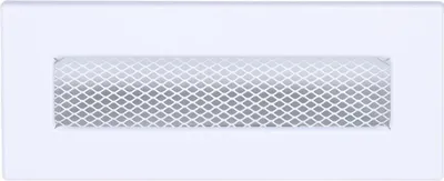Produktbild von Flachkanal Luftgitter 150 x 50 mm, weiß