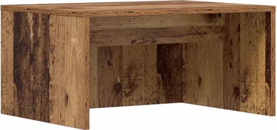 Obrázok produktu pre vidaXL Nástenný stôl Nástenný stôl z regenerovaného dreva 60 x 45 x 30 cm Materiál na báze dreva