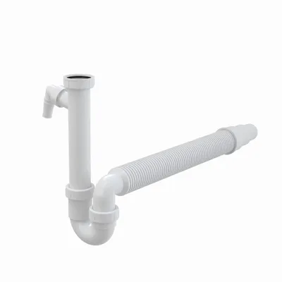 Produktbild von Alcadrain A83-DN50/40, Weiß, Kunststoff