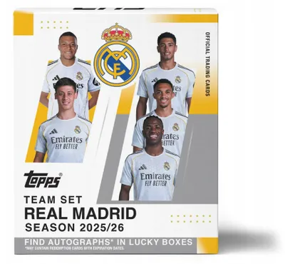 Produktbild von Topps Real Madrid 2025/26 Team Set – 50% CHANCE OF AN AUTOGRAPH