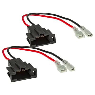 Produktbild von Lautsprecheradapter 2er Set auf DIN kompatibel mit Audi A4 A6 Q5 Q3 Q7 TT ab 2018 Seat Leon