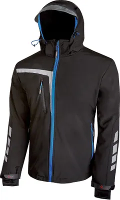 Produktbild von U-Power Softshell Jacke Quick, Farbe:black carbon, Größe:S