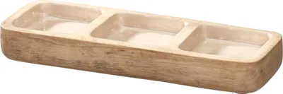 Zdjęcie produktu dla Taca Do Serwowania Z Drewna Mango 29,5X10,5X3,5 Cm