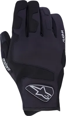 Image de Gants de moto imperméables Alpinestars Ignite Drystar, noir et blanc, taille XL