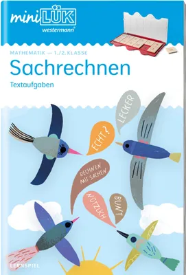 Produktbild von miniLÜK. 1./2. Klasse - Mathematik: Sachrechnen - Textaufgaben (Überarbeitung)