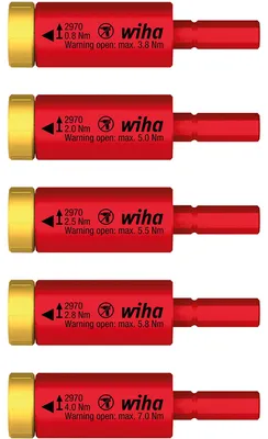 Produktbild von Wiha 41479, 5 Stück(e), Torq-Set, 4 Nm, 168 g