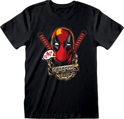 Produktbild von Marvel Comics Deadpool - Gangsta - Red T-Shirt - Größe L