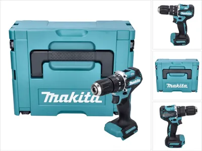 Obrázek produktu pro Akumulátorová příklepová vrtačka Makita DHP 487 ZJ 18 V 40 Nm bezkartáčová + Makpac - bez akumulátoru, bez nabíječky