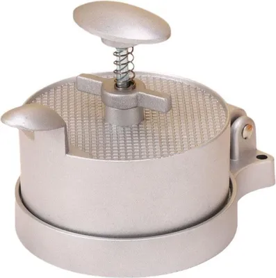 Produktbild von Einstellbare Hamburgerpresse 1/4-3/4 lb Antihaft Aluminium Grillen Kochen