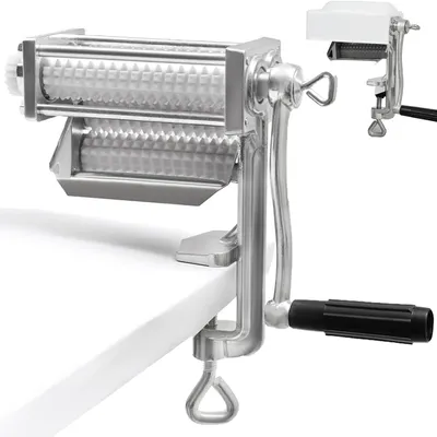 Fleischklopfer mit Messerrollen, Aluminium, für Steak & Hähnchen