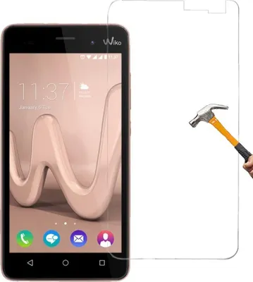 Produktbild von ino Schutzglas  kompatibel mit Wiko Lenny 3  Panzerglas Displayschutzglas   Schutz Schutz  9H Härte Displayglas