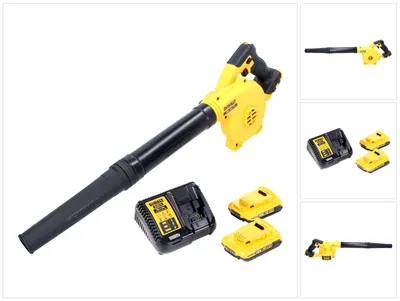 Obrázek produktu pro Akumulátorový foukač / foukač listí DeWalt DCV 100 D2 18 V + 2x akumulátor 2,0 Ah + nabíječka