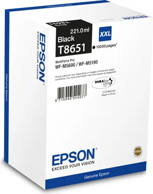 Immagine prodotto di Vassoio Epson T8651 (nero)