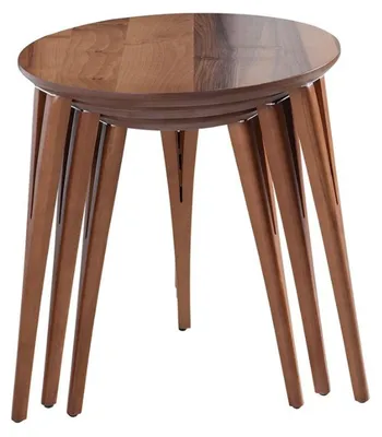 Immagine prodotto di Tavolini Portafiori Tavolini in legno Set Tavolino Tavolino Tavolino 3pz.