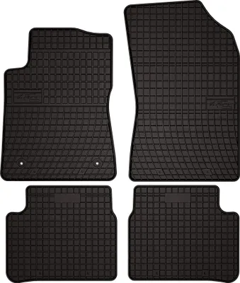 Immagine prodotto di Tappetini auto in gomma adatto per Citroen C3 III (2017-, hatchback) neri, set 4 pz, con fissaggi