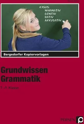 Produktbild von Grundwissen Grammatik. 7.-9. Schuljahr