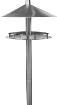 Produktbild von HABAU 1772 Futterstation aus Edelstahl mit Ständer, metallisch