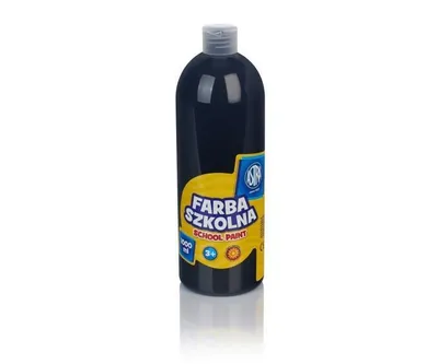 Productafbeelding van Astra schoolverf voor posters, 1000 ml - Zwart