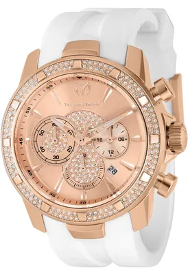 Produktbild von TechnoMarine UF6 TM-621013 Herrenuhr - Quarzwerk - Edelstahl mit roségoldenem Zifferblatt - 45 mm