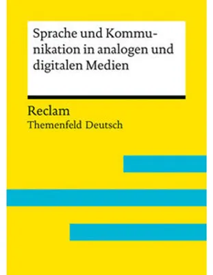 Immagine prodotto di Sprache und Kommunikation in analogen und digitalen Medien
