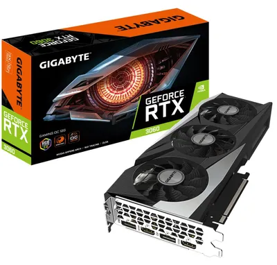 Immagine prodotto di Scheda grafica GIGABYTE GeForce RTX 3060 Gaming OC 12G (Rev. 1.0) 12GB GDDR6