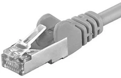 Produktbild von PremiumCord SP6ALSOH020, 2 m, Cat6a, SF/UTP (S-FTP), RJ-45, RJ-45, Grau