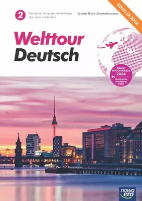 Zdjęcie produktu dla Welttour Deutsch 2 Język niemiecki Podręcznik Edycja 2024