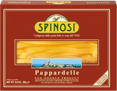 Immagine prodotto di Eierbandnudeln Pappardelle 250 gr. - Spinosi