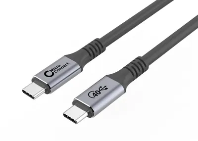 Zdjęcie produktu dla Microconnect USB4CC2, 2 m, USB C, USB C, USB4 Gen 3x2, Czarny