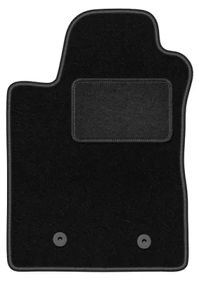 Immagine prodotto di Tappetino guidatore in moquette per Toyota Corolla Verso II 2004-2009 (monovolume) – 1 pezzo, nero, su misura – Wielganizator LUX