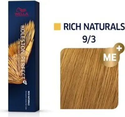 Image de Wella Koleston Perfect ME+ 60ml Rich Naturals 9/3