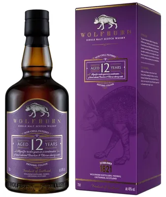 Produktbild von Wolfburn 12 Jahre - Bourbon & Oloroso Casks - Single Malt Scotch Whisky