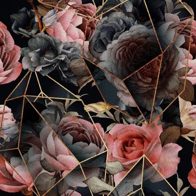 Immagine prodotto di OUTDOOR DECOSTOFFE OXFORD - Motivo fiori e motivi geometrici I DX605