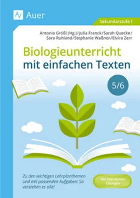 Immagine prodotto di Biologieunterricht mit einfachen Texten 5-6