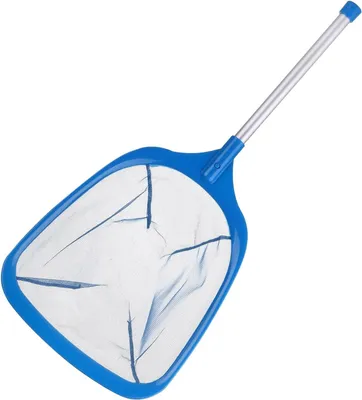 Obrázek produktu pro Síťka na čištění bazénů s hliníkovou rukojetí, 62 cm, určená k čištění povrchu bazénu