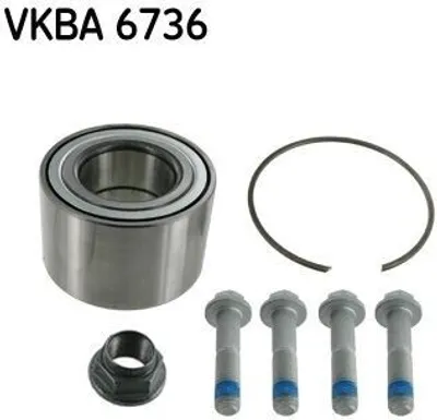Produktbild von SKF Radlagersatz Vorne für LAND ROVER Range Rover II (P38A) 84mm VKBA 6736