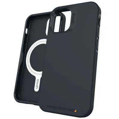 Produktbild von Apple iPhone 12 Mini Hülle - Kunststoff - Gear4 Backcover - Schwarz