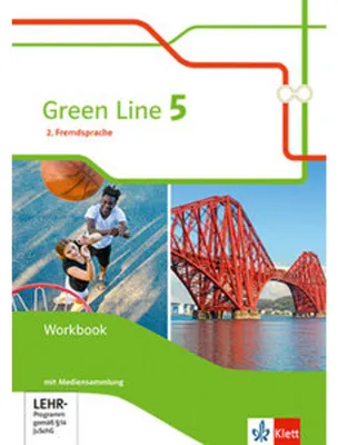 Image de Green Line 5. Ausgabe 2. Fremdsprache. Workbook mit Mediensammlung Klasse 10