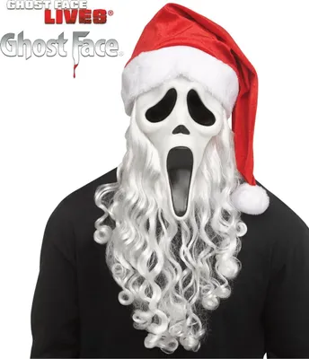 Produktbild von Ghost Face Weihnachtsmann Maske