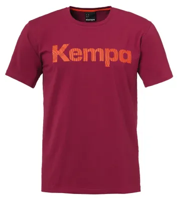Image de Kempa Graphic T-Shirt deep rot 140