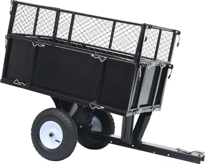 Produktbild von Kippanhänger für Rasenmäher 150 kg Last