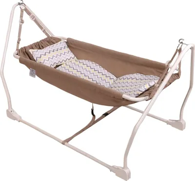 Produktbild von Evila Originals, Marmaris - Gold, Kinderbetten, Babyhängematte, Gold, Baumwolle, 120 x 59 x 66 cm
