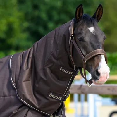 Produktbild von Bucas Halsteil in Größe S - Irish Turnout Combi Neck 300g - Halsteil