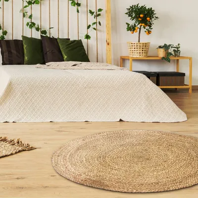 Produktbild von Runder Teppich aus Jute "Rio" 120 cm